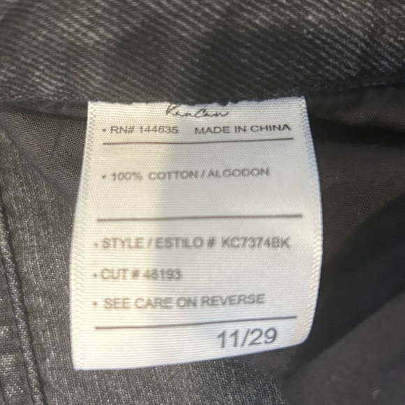 KanCan Distressed Ultra High Rise 90's Boyfriend Jeans Black Size 11/29 NWT - Picture 4 of 10